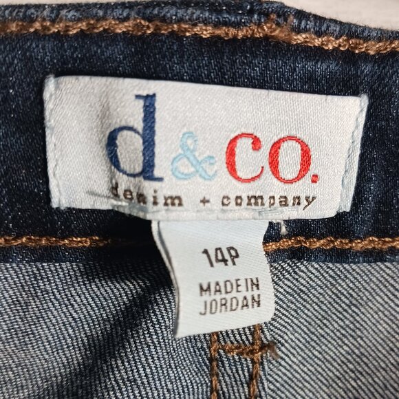 Denim & Company 14P, Denim Jeans, Straight Leg - Picture 2 of 16